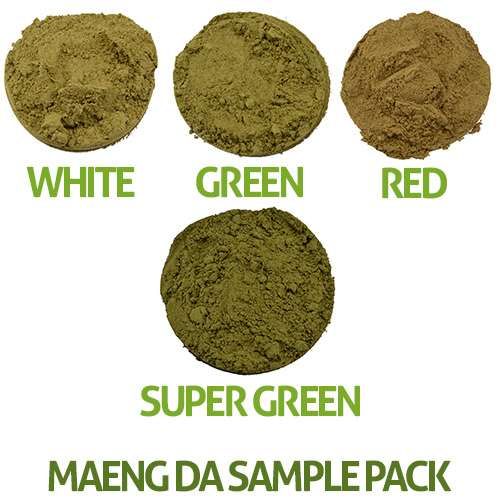 Maeng Da Kratom sample pack - Mitragyna speciosa